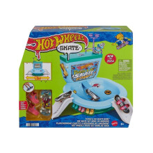 Hot Wheels Skate Flush & Go Skate Bowl