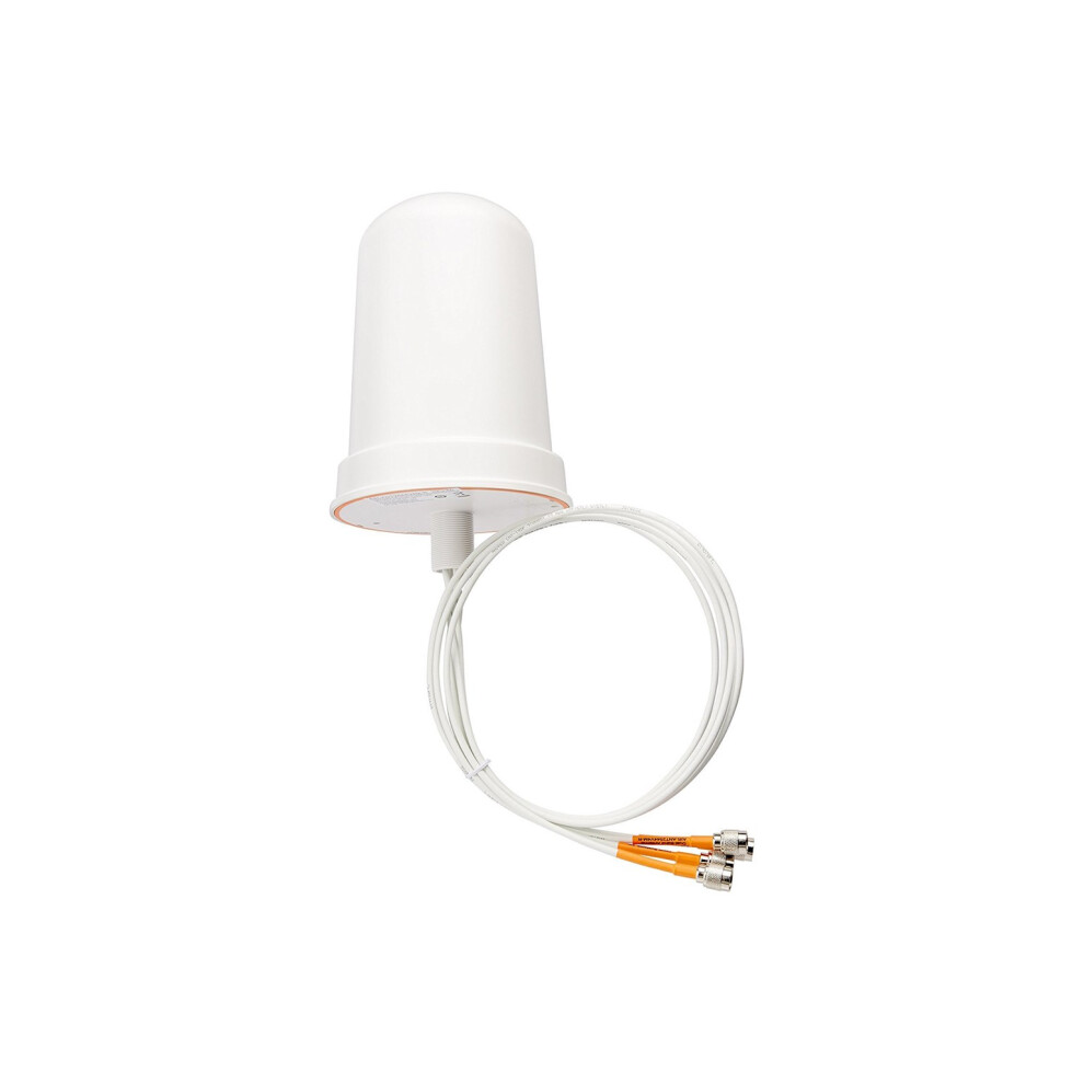 Cisco Aironet Dual-Band Omnidirectional Wi-Fi Antenna, 4 Dbi (2.4 Ghz)/4 Dbi (5 Ghz), 4 Ports, Wall/Mast Mount, 1-Year L 889728277471