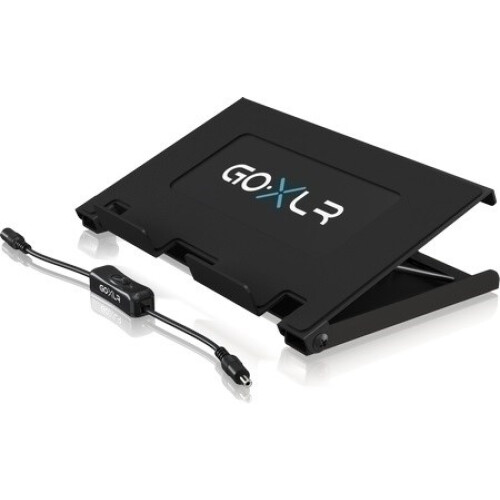 Support de table réglable - GO XLR - Métal robuste - 4 positions d'inclinaison - Pads caoutchouc