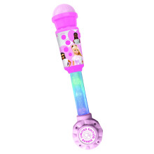 Mikrofon Barbie mit Lichtschlauch und Lautsprecher