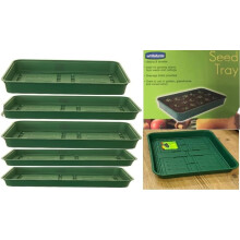 Garden Haven Seed Tray Propagator Base 38cm x 24cm, 5 Pack