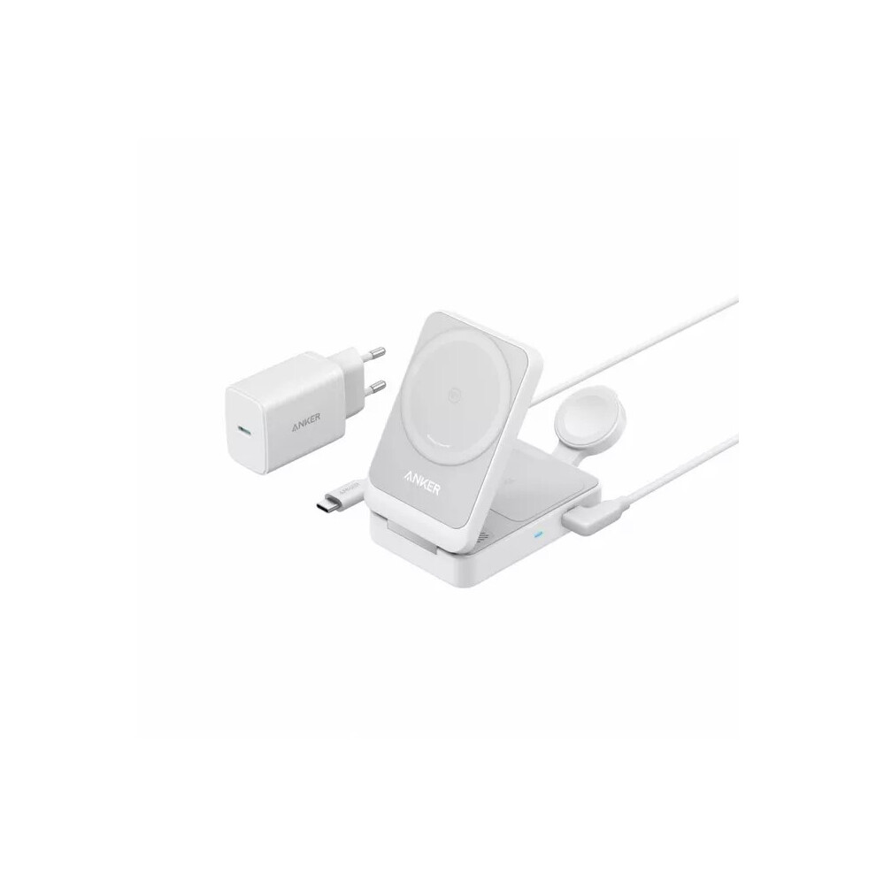 MAGGO 15W 3-IN-1 MAGNETIC STATION WHITE