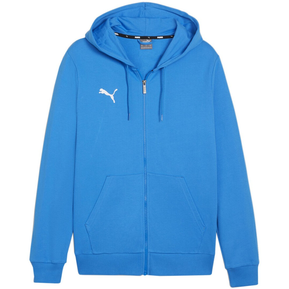 Puma Team Goal Casuals Hooded Blue 658595 02