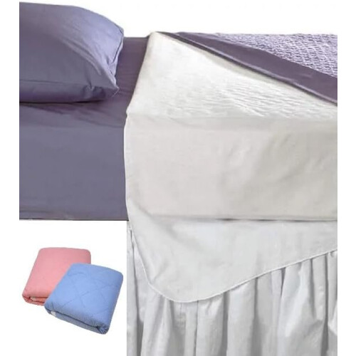 DWD Single Washable Bed Protector Pad - 2 Pack, Waterproof 1