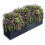 DWD Hanging Flower Planter Box - Galvanised Steel 2