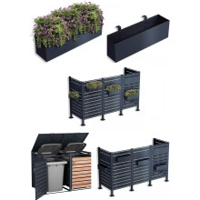 DWD Hanging Flower Planter Box - Galvanised Steel