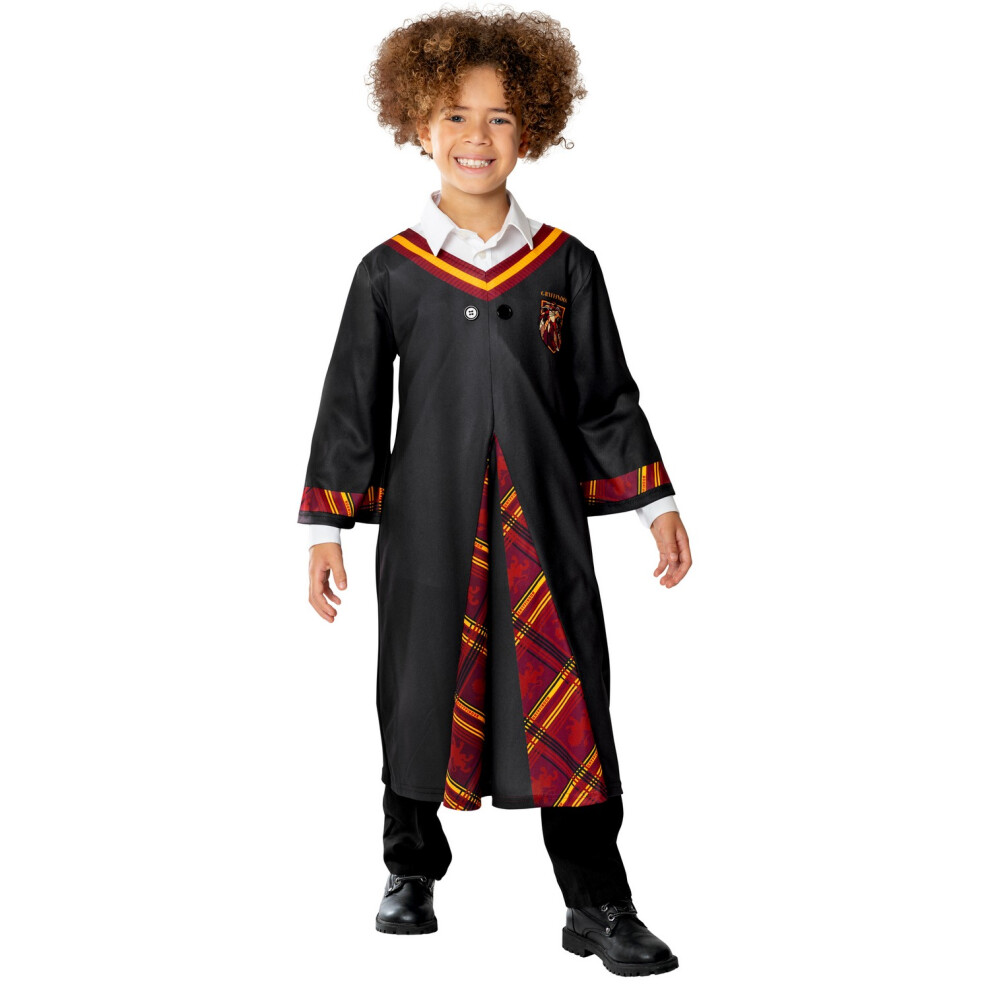 (9-10 Years, Black) Harry Potter Childrens/Kids Gryffindor Tunic