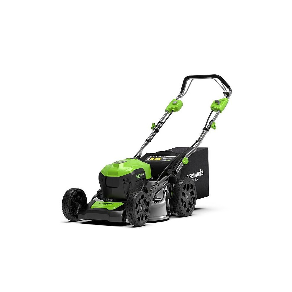 Cordless Lawnmower with Drive 40V 46 cm Greenworks GD40LM46SP - 2506807