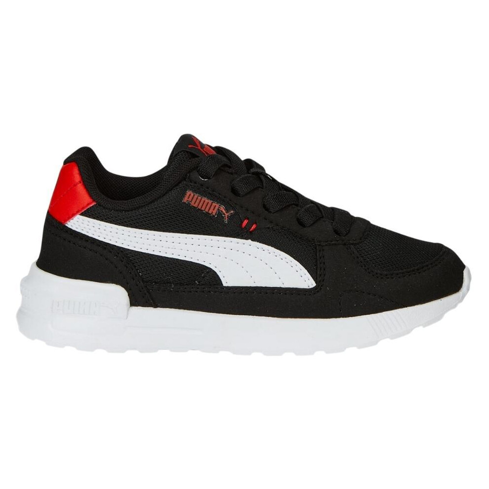 Puma Graviton AC PS Kids' Shoes Black-Red 381988 11 31