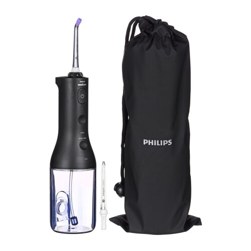 Philips Hydropulseur Philips SONICARE HX3826 33 Langaton hammasvesi MUSTA
