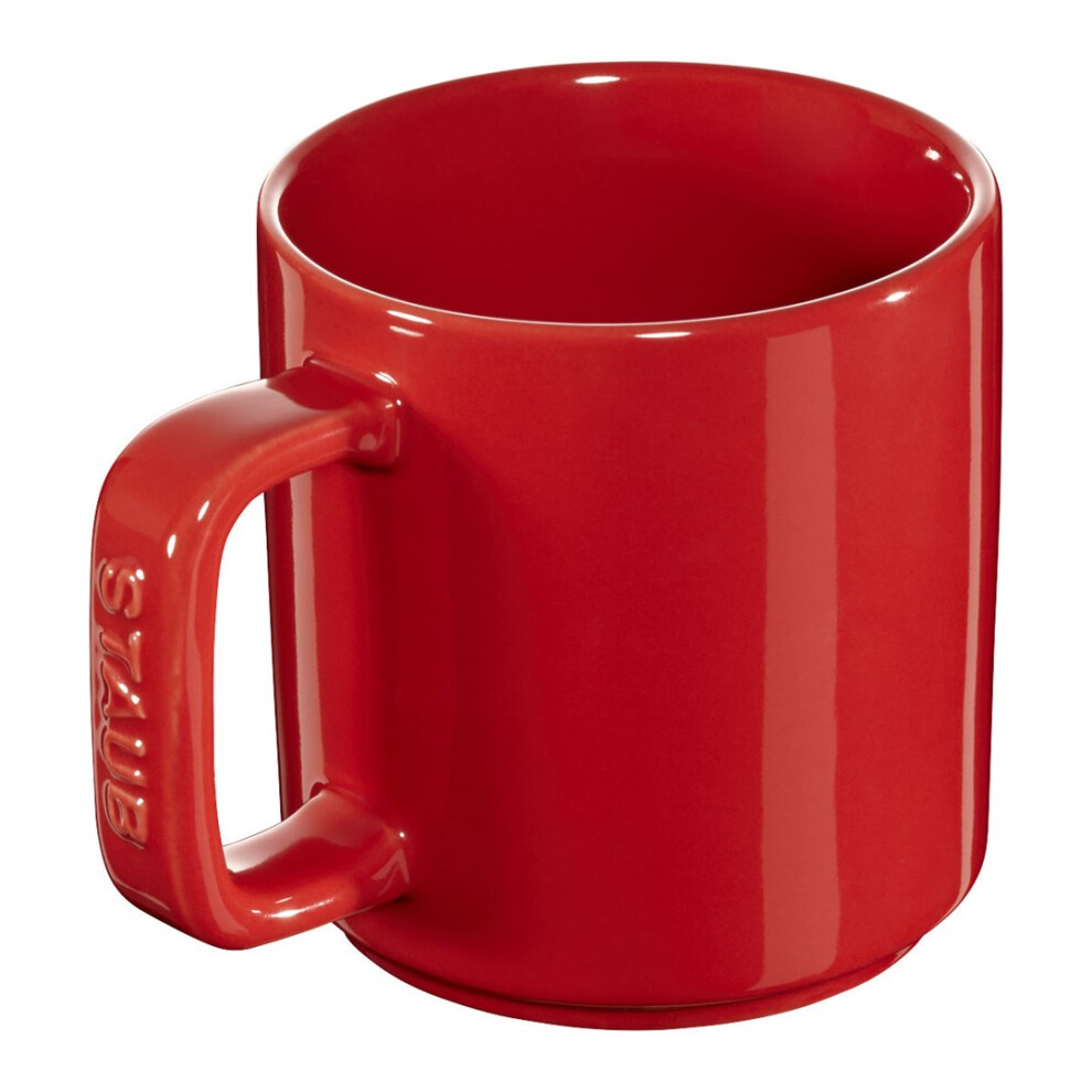 STAUB XS-MINIS Ceramic mug, set of 2 200 ml, red