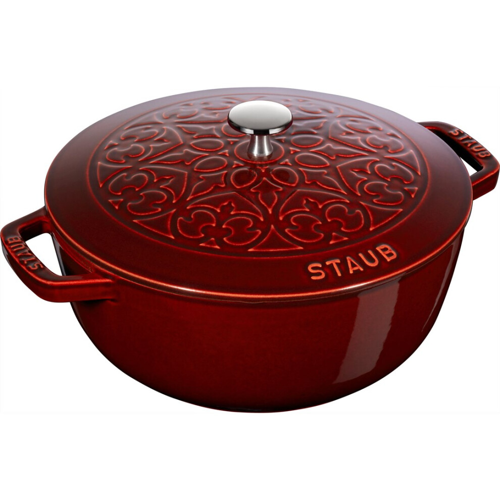 Round cast iron pot lily Staub - Grenadine, 5 ltr