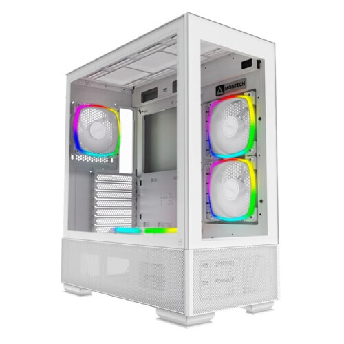 PC-behuizing - MONTECH - Sky Two - ATX - Wit - Ddoorzichtig - RGB