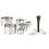 Gefu GEFU FORMIDABLE Cake ring 6 pc(s) 1