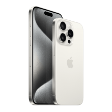 APPLE IPHONE 15 PRO 128GB WHITE TITANIUM MTUW3QN/A - Refurbished
