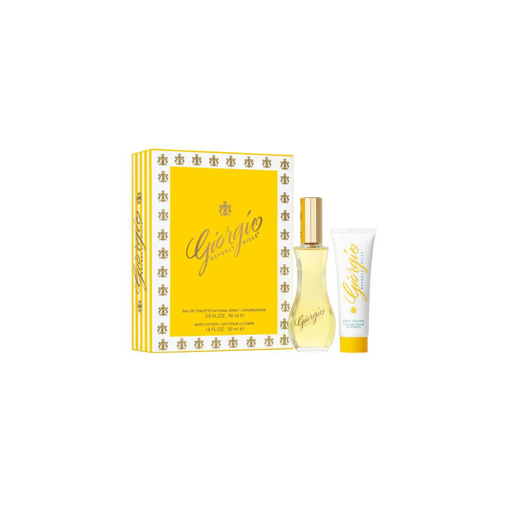 Giorgio Beverly Hills Gift Set - 90Ml Edt & 50Ml Body Lotion, Timeless, Elegant Fragrance Duo - Image 5