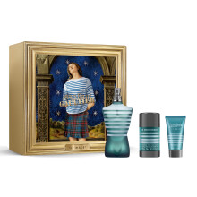 Jean Paul Gaultier Le Male Geschenkbox fr Mnner (Eau de Toilette Spray 4,2 fl oz + Aftershave-Balsam 1,7 fl oz + Deodorant Stick 2,5 fl oz)