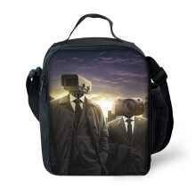 (Style 09) Skibidi Toilet Lunch Bag Insulat Student Lunchbox