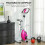 SPORTNOW SPORTNOW Folding Exercise Bike with Heart-Rate Sensor for Home Use, Pink/White 6