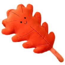 (red leaves) Unique 3D Leaf Shaped Pillow Soft and Comfortable Sofa Decoration Pillows Festival Cushion Nature inspired Accessory G2AB
