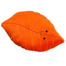 (orange leaves) Unique 3D Leaf Shaped Pillow Soft and Comfortable Sofa Decoration Pillows Festival Cushion Nature inspired Accessory G2AB