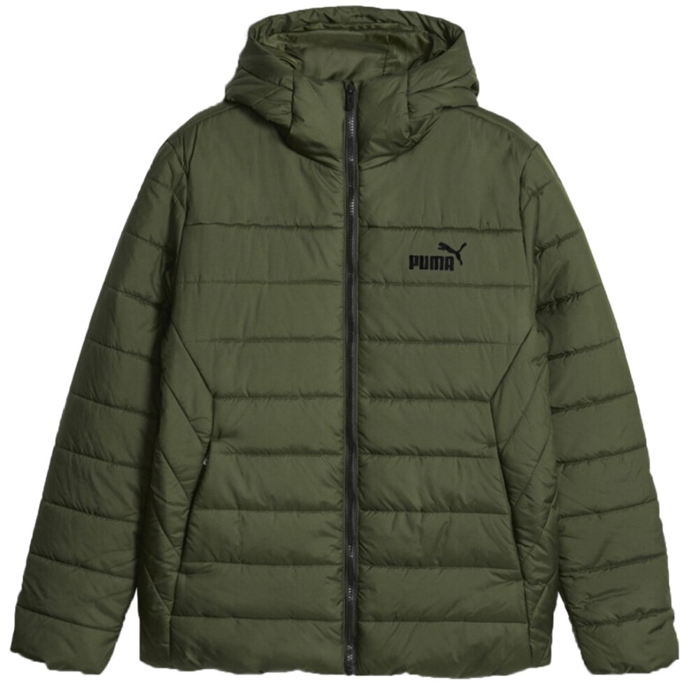 Puma ESS Hooded Padded Men's Jacket Green 848938 31