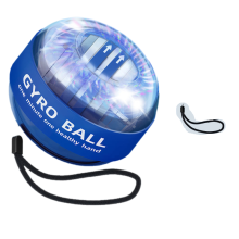 (Blue) Equipment Fitness Gyroscopic Powerball Magnetic Iuminescence Gyro Wrist Ball