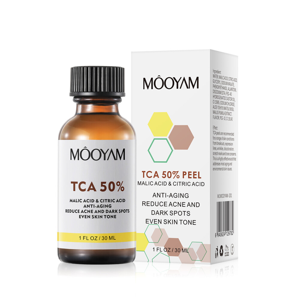 (50% TCA Peel Serum) TCA Peel Serum Skin Rejuvenating Essence Acne Removing