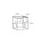 Comfy Living (Silver) Glass and Metal Square End Table Side Table In Gold Or Silver 3