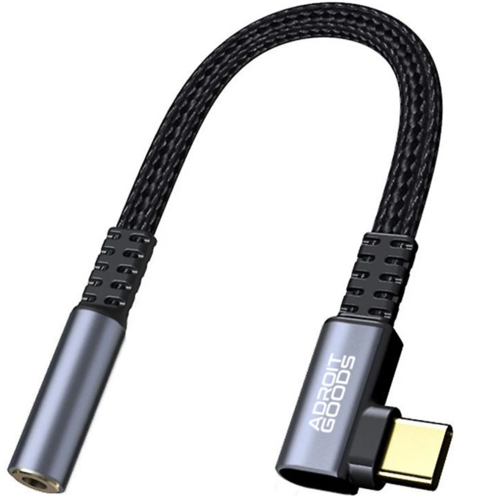 AdroitGoods USB C to Aux Adapter - USB C to Aux Headphone Jack