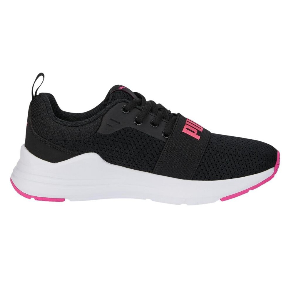 Puma Wired Run Jr Kids Shoes Black 374214 20 38.5