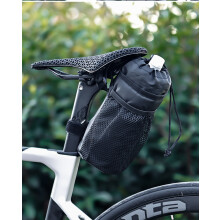 Drawstring Bike Bottle Holder with Mesh Pocket for Electric Scooter Motorcycle