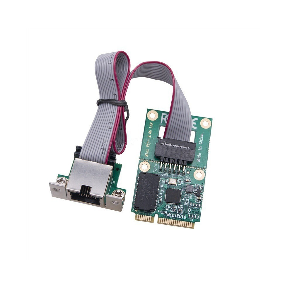 (Mini Pci-E Nic 2.5G) M.2 Gigabit Lan Adapter 2.5G/1000/100Mbps Rj45 Network Card (M.2 A+E Nic 2.5G) 9417278164265