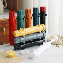 (Yellow) Sushi Maker Mold Cylindrical Sushi Roller Mold Beginner Sushi Kit (White)