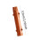 (Orange) Sushi Maker Mold Cylindrical Sushi Roller Mold Beginner Sushi Kit (White) 6