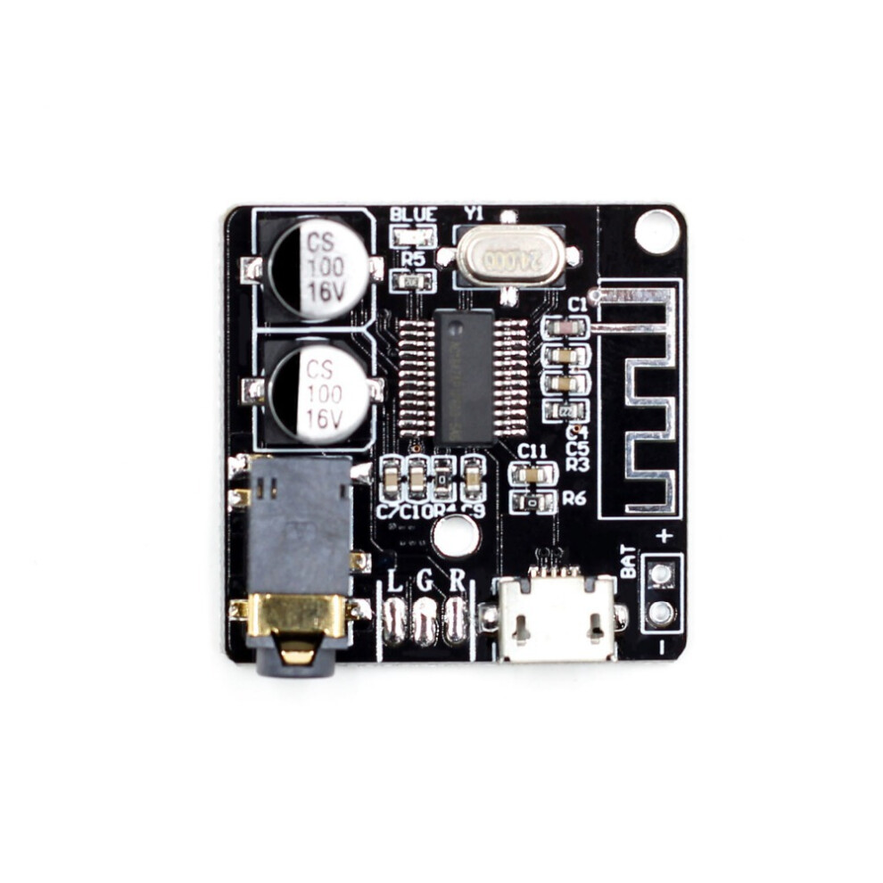 1Pc Audio Receiver Board 3.7-5V Bluetooth-Compatible 4.1/5.0 3.5Mm Audio Aux 9417278164388