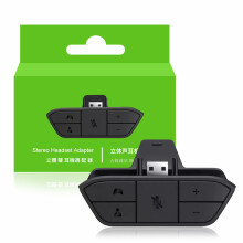 Controller Headset Adapter Audio Mic Headphone Converter for Xbox One Controller