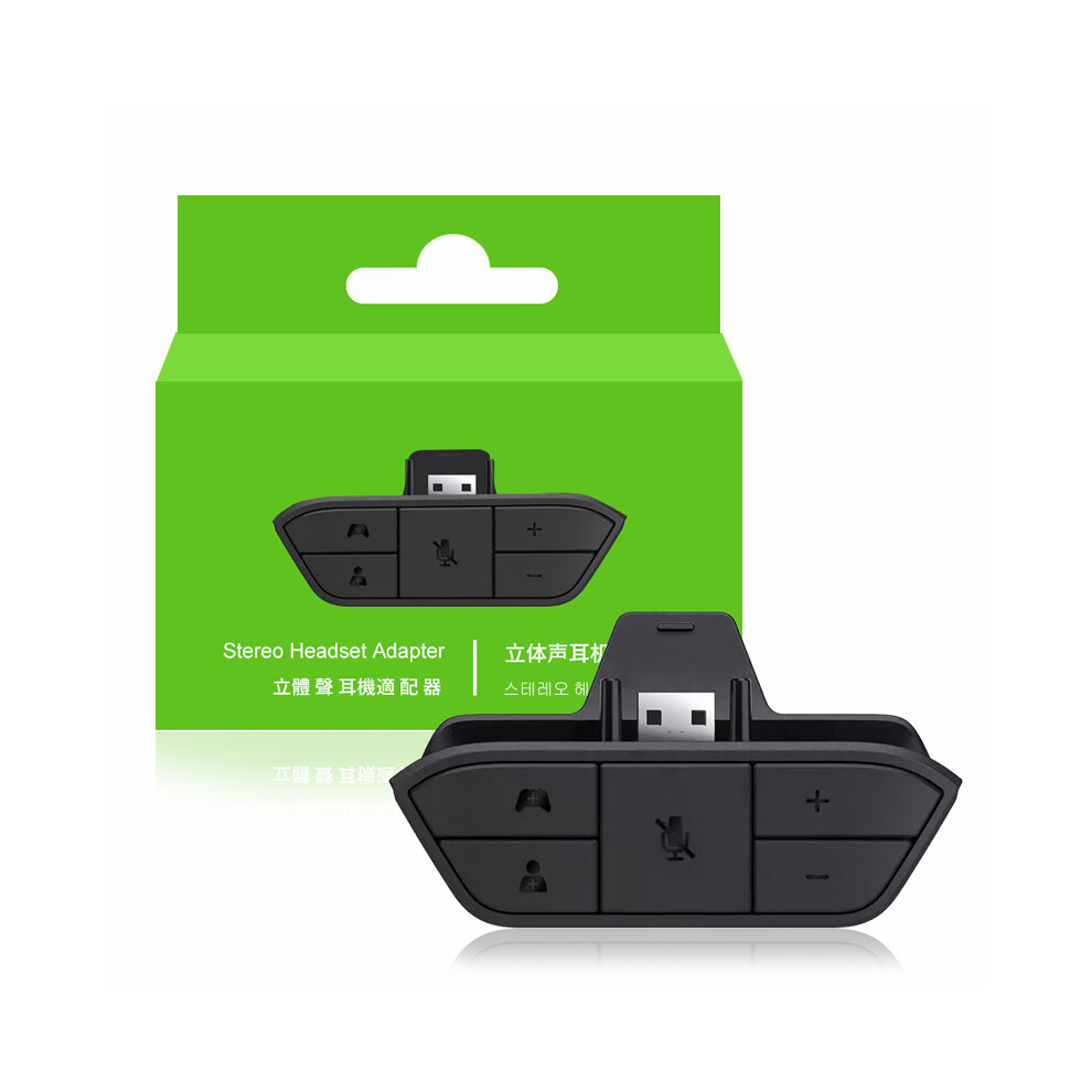 Controller Headset Adapter Audio Mic Headphone Converter for Xbox One Controller-image-OPC-PFC97FH-NEW