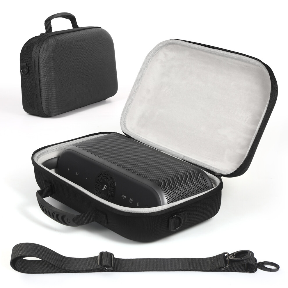 Eva Speaker Carrying Case Protection Speaker Bag For Anker Soundcore Motion X600 Black 9417278164609