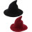 2 Pack Halloween Witch Hat Warm Wool Hats for Women Hal 2