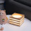 LED table lamp - small lamp, table lamp, night light of bedroom, bedside, coffee table. Extremely simple solid wood, infinitely dimming (warm light). 3