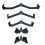 (Set of 5) GYM MASTER Lat Pull Down Cable Machine Attachment Handle Max Grips 8