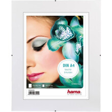 Cadre photo - HAMA - CLIP-FIX NG - 21x29,7 cm - Blanc - Frameless