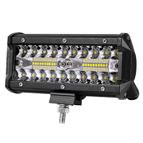 120W LED lichtbalk drie rij 7 inch werklampen 1