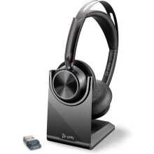 Plantronics Voyager Focus2 USBC Wireless Stereo Headset Charging Stand