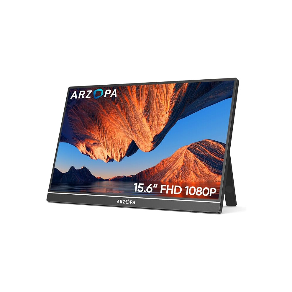 Arzopa Portable Monitor, 15.6" 1920×1080 Fhd - A1