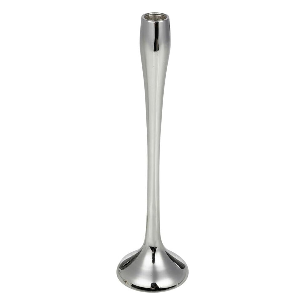 B&Q - Urbnliving 26Cm Tall Silver Metal Candle Holder Decorative Candlesticks Set - Image 2