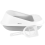 AllPetSolutions Cat Litter Tray with High Sides & Scoop, Grey 7