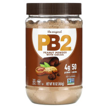 PB2 Foods, The Original PB2, Farinha de Amendoim Poderizada com Cacau, 16 oz (454 g)