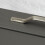 Nickel Kitchen Door Bar Handle Satin Brushed Silver Pull 160mm & 192mm 4